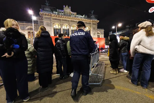 Etwa 400 Polizeikräfte werden heuer im Einsatz sein. | Foto: APA-Images / APA / TOBIAS STEINMAURER