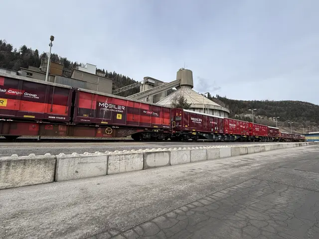 In sogenannten "Mobilern" werden Güter auf der Schiene transportiert - weniger Lärm, weniger Staub, mehr Effizienz. | Foto: MeinBezirk.at/Astrid Siebert