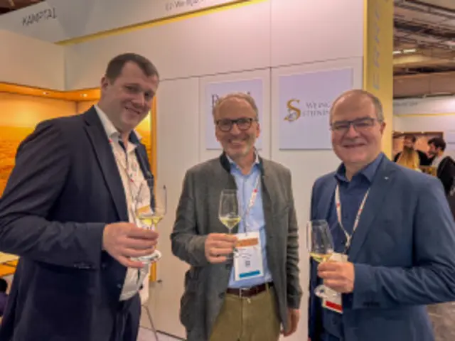 Peter Steininger, Rudi Rabl, Klaus Goldmann (GF Wein Niederösterreich) | Foto: Wein Niederösterreich