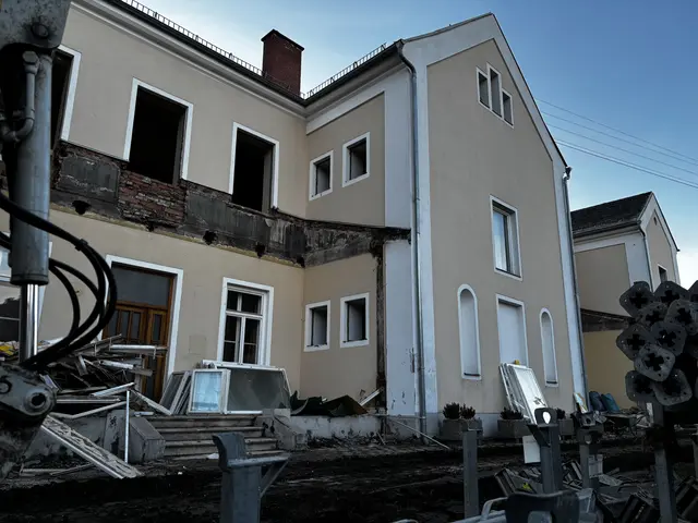 Die Villa wird gerade saniert.  | Foto: MeinBezirk/Julia Gerold
