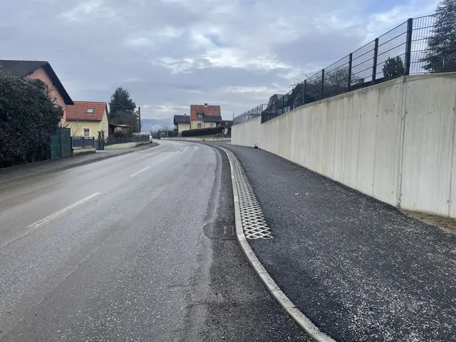 Ein bereits im letzten Jahr gebauter Abschnitt an der L 356 | Foto: Land Steiermark/A16 