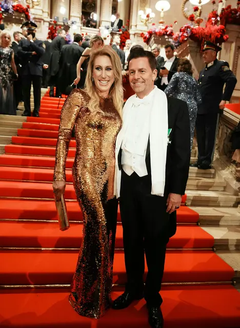 Stefanie Graf und Christian Baha. | Foto: APA-Images / APA / GEORG HOCHMUTH