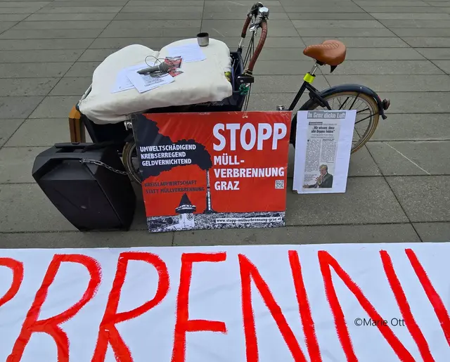 MÜLLANLAGE, VERBRENNUNG, IN GRAZ STOPPEN