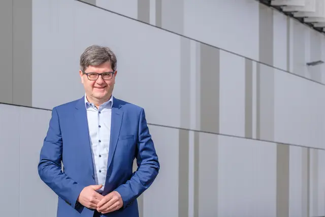 Franz Edlbauer kritisiert die Verkehrssituation rund um die Messe. | Foto: WKO Wels