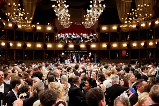 Das Tanzbein bei der 68. Ausgabe des Opernballs wird ordentlich geschwungen. | Foto: APA-Images / REUTERS / Lisa Leutner