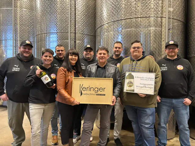 Das Weingut Keringer Massiv ist heuer der Hauptsponsor im Bereich Wein beim 9. Benefiz-„Sautanz“ in Mönchhof. | Foto: Victoria Nagy