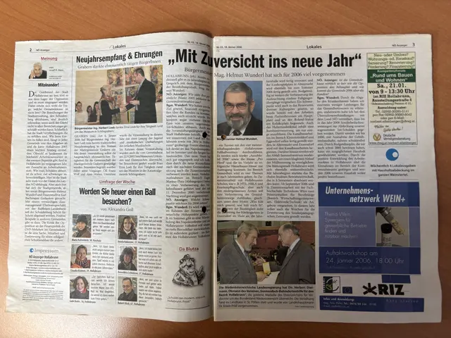 Interview im Jänner 2006 mit Helmut Wunderl. | Foto: Alexandra Goll