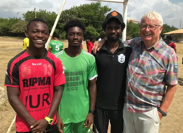 Fußball als Bildungschance in Mombasa. | Foto: Weber