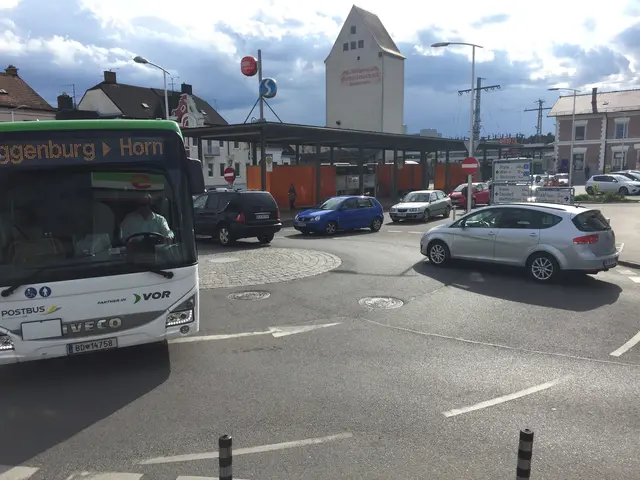 Kreisverkehr am Bahnhofsplatz - Foto von 2017 | Foto: Alexandra Goll
