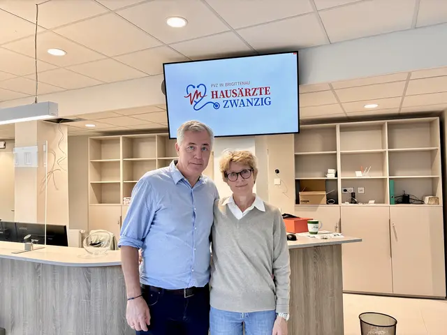 Michael und Simone Schweitzer erweitern ihr Primarversorgungszentrum in der Brigittenau. | Foto: Marlene Graupner/MeinBezirk
