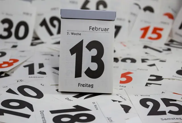 Für die einen ist es schlicht ein Datum wie jedes andere, für die anderen ein Tag mit einem unguten Beigeschmack: der Freitag, der 13. | Foto:  PR01/Smarterpix