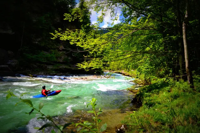 Das Projekt widmet sich dem Schutz und der Wiederherstellung alpiner Flusslandschaften sowie der Entwicklung naturbasierter Lösungen für Nutzungskonflikte im Bereich von Enns, Salza und Lassing. | Foto: Salza