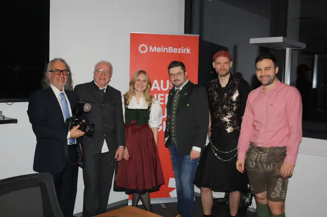 Live Vor Ort: das MeinBezirk-Team | Foto: MeinBezirk/Paul Urbanek