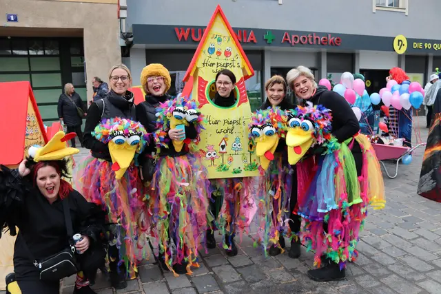 Diese Gruppe ist seit dem Jahr 2000 beim Villacher Faschingsumzug dabei. | Foto: MeinBezirk.at/Chiara Kresse