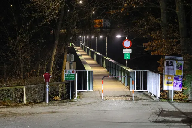 Der Betrunkene stürzte im Nahbereich der Marienbrücke ab. | Foto: laumat.at
