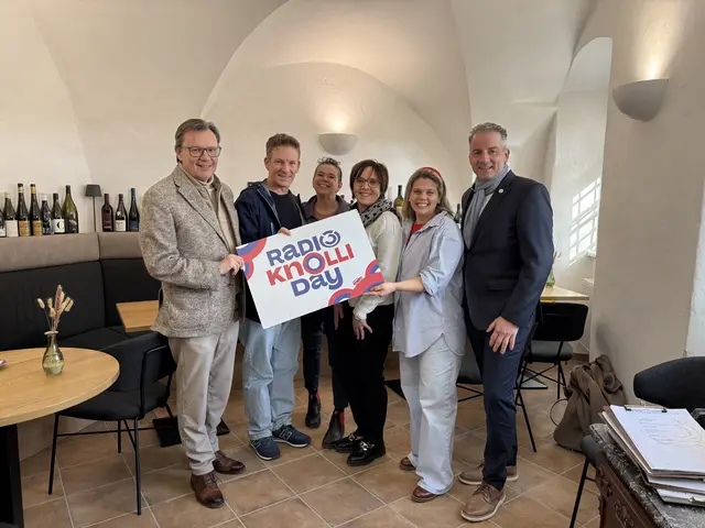 Andi Knoll war mit seinem "Radio Knolliday" auf Burg Schlaining zu Gast. | Foto: Hitradio Ö3/Denise Wurz