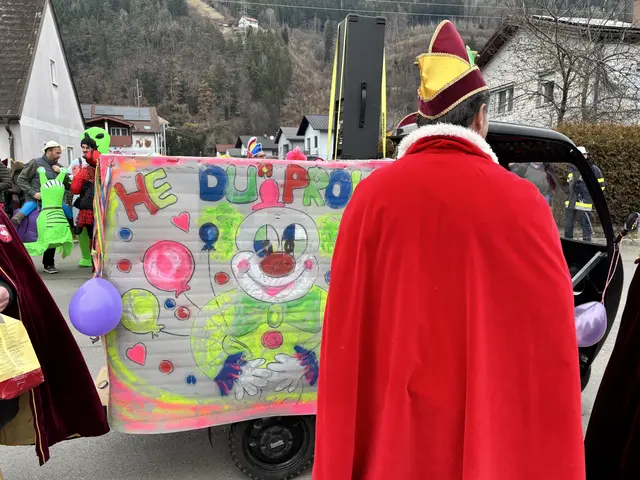 "He du Proleb" - der Valentinstag stand im Zeichen der Narren. | Foto: MeinBezirk/Astrid Moder