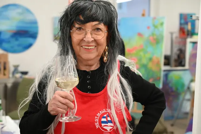 Christine Pahl im Faschings-Outfit | Foto: Wilfried Fischer