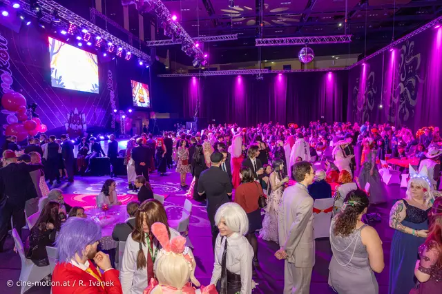 KokoroKon eröffnete mit dem Valentinsball. | Foto: cine-motion.at / R. Ivanek