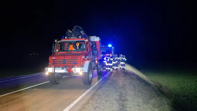 Die Freiwillige Feuerwehr Wang und die Freiwillige Feuerwehr Steinakirchen am Forst sicherten die Unfallstelle.  | Foto: DOKU NÖ