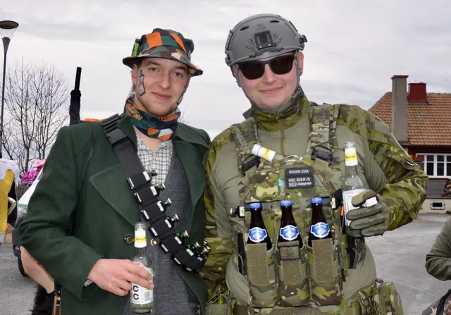 Christoph Gabauer und Fabian Oberhofer aus der Nachbargemeinde Schaueregg mit dem Thema „Alkohol“. | Foto: Elisabeth Peinsipp
