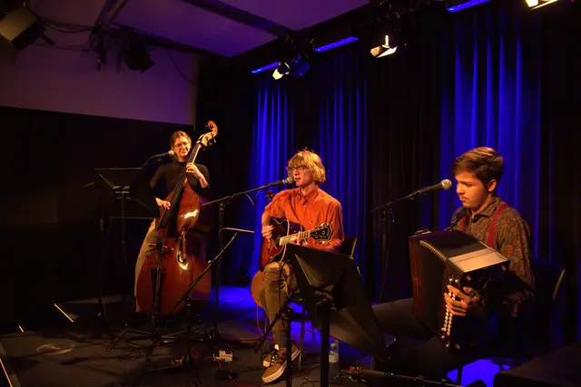 nicolas robert lang im Trio im ORF Radiokulturhaus | Foto: Max Maydl