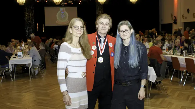 Danny Bellens mit Veronika und Caroline | Foto: Markus Achleitner