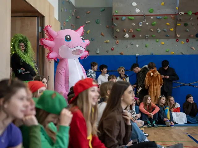 Der Fasching am Ischler Gymnasium war besonders bunt. | Foto: BG/BRG Bad Ischl