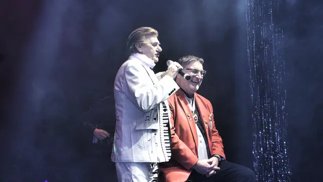 Danny Bellens mit VzBgm Bernd Gössinger | Foto: Markus Achleitner