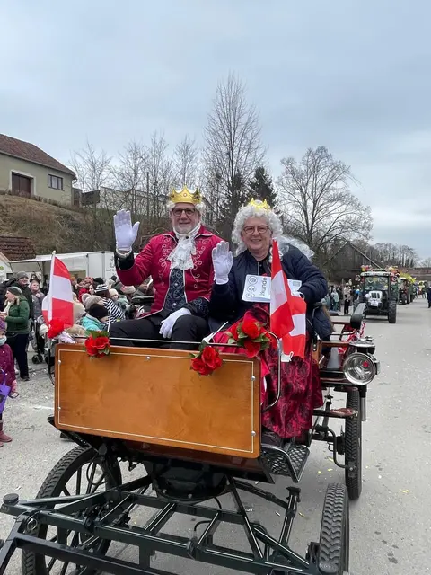 Kaiserpaar Franz und Sissi Lill. | Foto: Dorferneuerungsverein