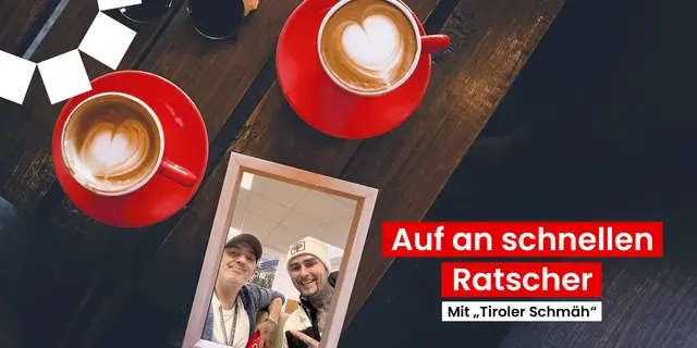 Tiroler Schmäh“: Der Entertainer plauderte in der MeinBezirk-Redaktion über Musik, Social Media und seine Fasnachtstradition. | Foto: MeinBezirk/Thomas Geineder