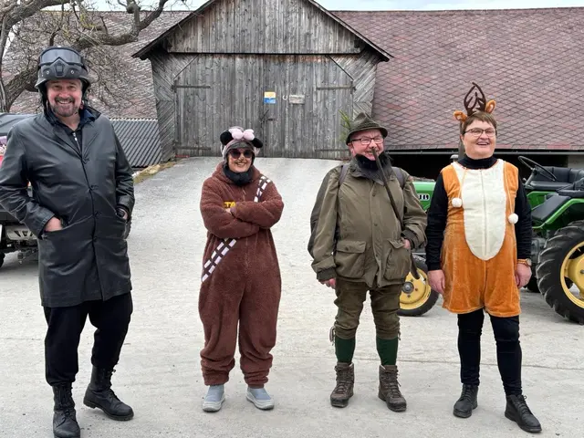 Manche Verkleidungen waren täuschend echt. | Foto: Labler