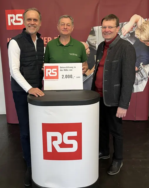 Der Benefizverein Waldviertel freut sich über die Spende von RS Components. | Foto: Benefizverein Waldviertel