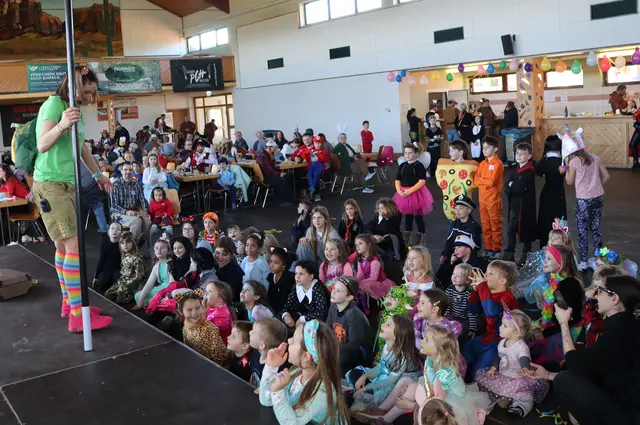 Die Kinder ließen sich gerne begeistern | Foto: Gerhard Langmann