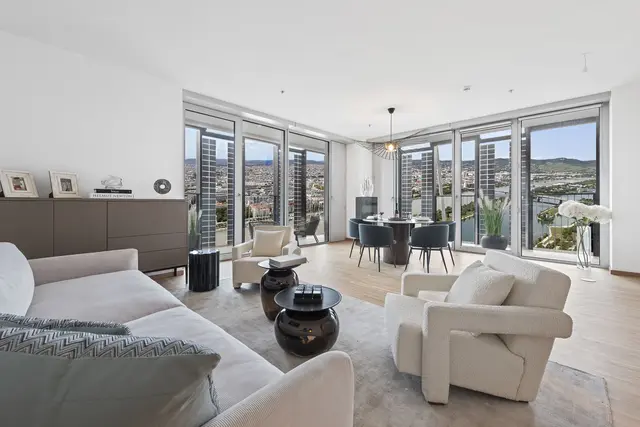 Bilder aus den Wohnungen im DC2, die vermietet werden sollen. | Foto: Real Agency