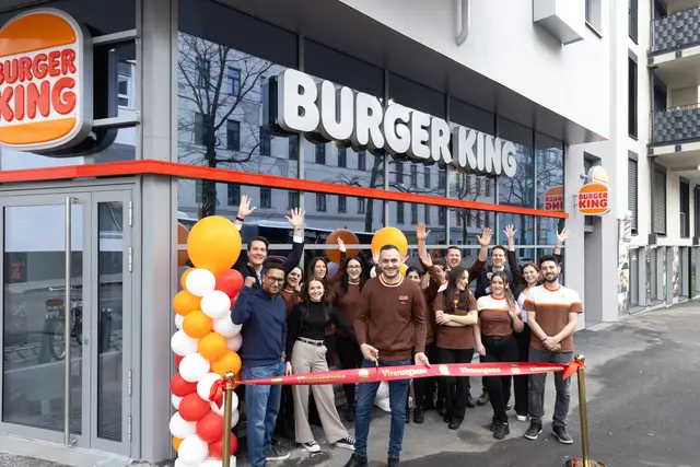 In Meidling wurde ein neuer Burger King Standort eröffnet. | Foto: BURGER KING Österreich