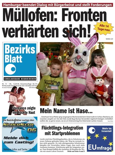 Das Gesicht der Bezirksblätter veränderte sich über die Jahre gewaltig. | Foto: Bezirksblätter
