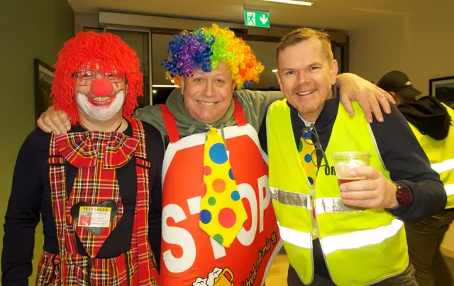 Beste Stimmung bei Peter, Fritz und Andi vom SVK-Vorstandsteam | Foto: SV Kirchdorf