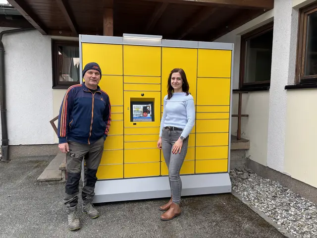 Die neue Paketstation befindet sich am Parkplatz der Marktgemeinde Kirchbach. | Foto: MeinBezirk/Carmen Rienzner