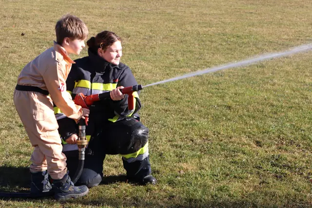 Wasser marsch! hieß es bei der Feuerwehr Stallhof | Foto: Gerhard Langmann