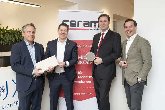 Gehen gemeinsame Wege: Rupert Zieseritsch, Christian Kögl, Franz Mayr-Melnhof-Saurau, Boris Pelikan | Foto: Foto Fischer