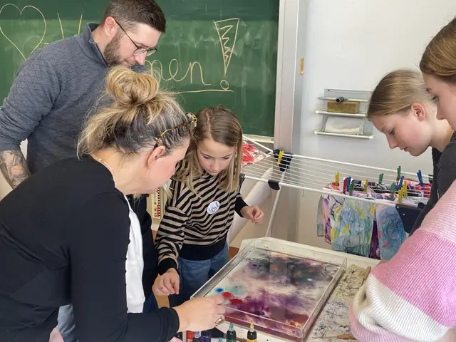 Die Kinder konnten in der Mittelschule Obernberg viel ausprobieren. | Foto: MS Obernberg