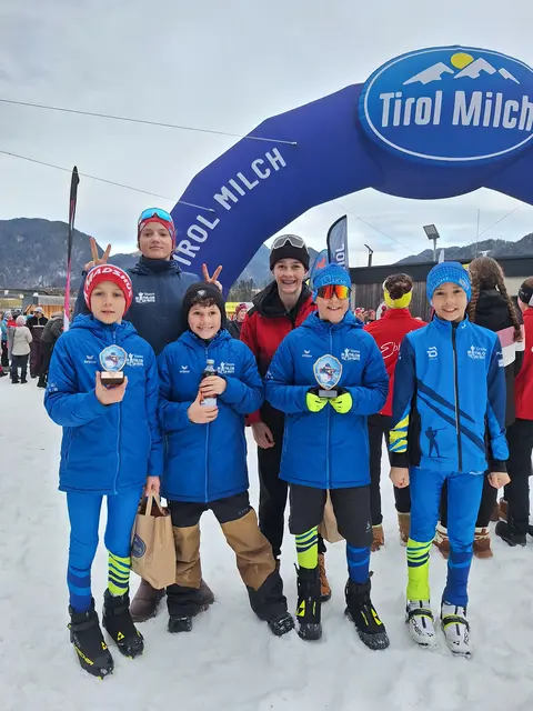 Sehr gute Ergebnisse erzielten die Reuttener Athleten beim Tirol Milch Cup in Schwoich. | Foto: Biathlon Team Reutte