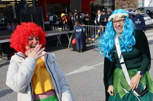 Die Pointe muss wohl gesessen haben | Foto: Gerhard Langmann