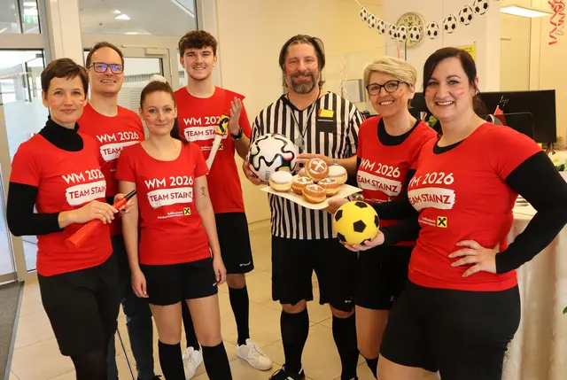 Das WM-Team bringt gleich den eigenen Schiedsrichter mit | Foto: Gerhard Langmann