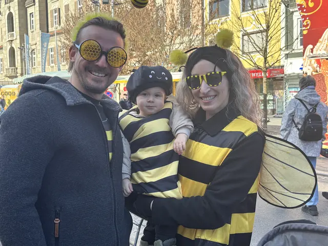 Die fleißigen Bienen sammelten schon den ersten Honig am Hauptplatz. | Foto: MeinBezirk/Fischer, Gady