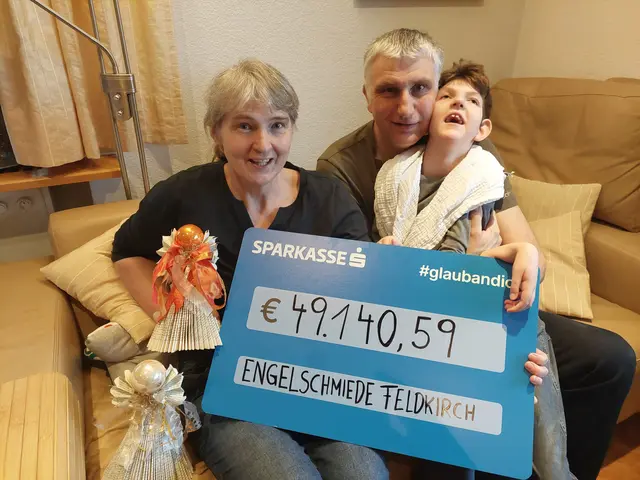 Familie Winkler (Mama Emma Winkler und Papa Bernd Winkler) mit ihrer Tochter Leonie | Foto: Winkler