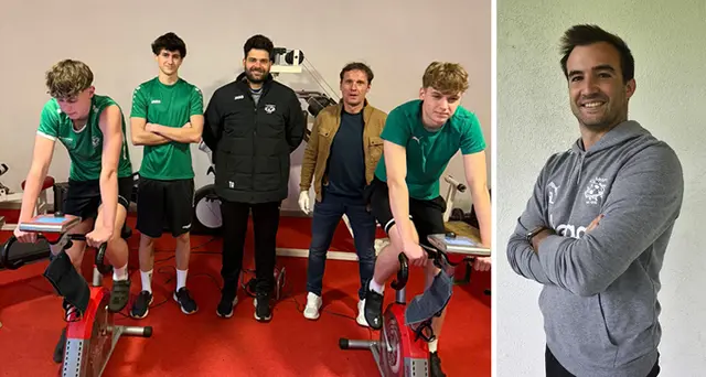 Beim ASKÖ Mittlern überlässt man nichts dem Zufall: In der Wintervorbereitung wird hart gearbeitet - Sektionsleiter Christian Hober ist von der Mannschaft überzeugt. | Foto: ASKÖ Mittlern (2)