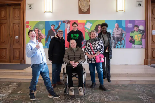 v.l.n.r. Johannes Krallinger, Eric Lebeau, Angelika Leitner, Christian Namberger, Sonja Schiff, Fatou Niang-Stotter
 | Foto: Stadt Salzburg/Rocio Escabosa
