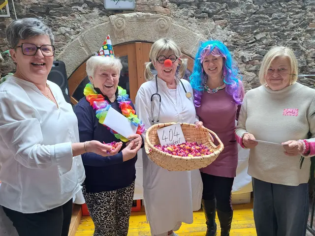 Christine Schneider, Frieda Schnait, Doris Müllner, Christa Pilz, Ulrike Stocker | Foto: Ernst Schicklgruber